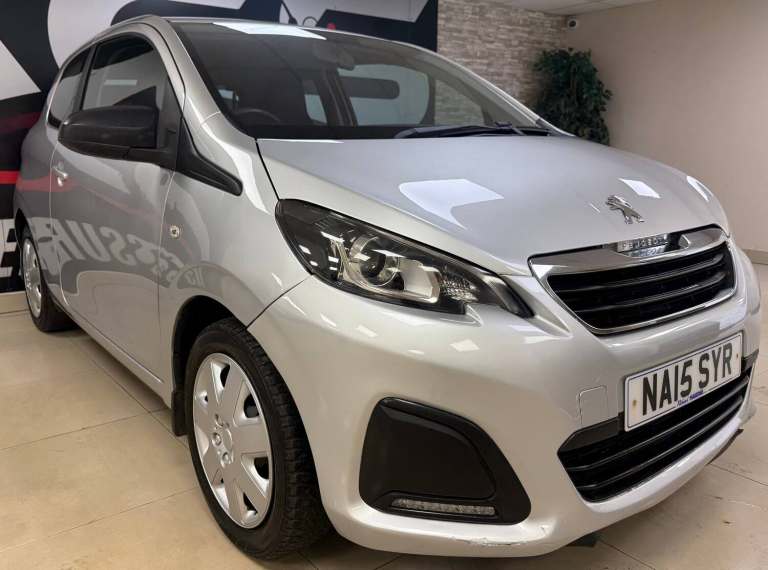2015 Peugeot 108 1.0 Active 3dr HATCHBACK PETROL Manual