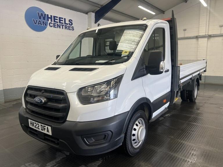 2022 Ford Transit 2.0 350 EcoBlue HD Leader Dropside 2dr Diesel Manual RWD L4 Euro 6 (s/s) (D Dro...