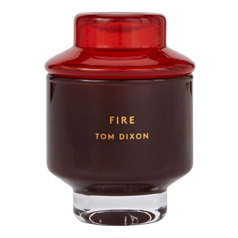NEW TOM DIXON ''FIRE'' LARGE CANDLE HOLDER 