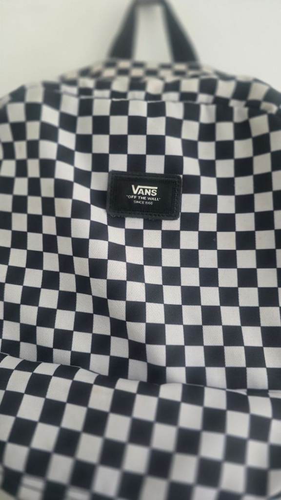 Vans Backpack - black and white
