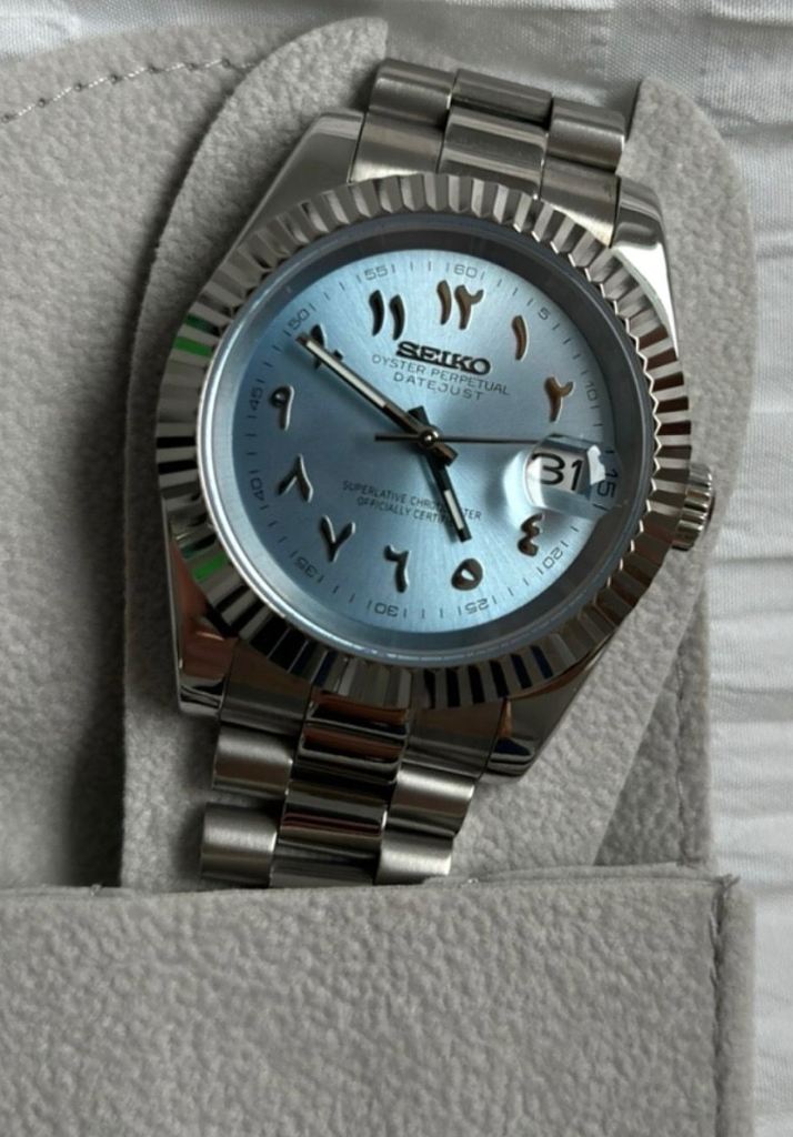 Seiko Baby Blue | Arabic Dial Watch