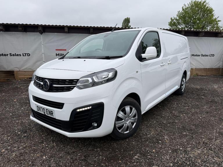 2020 Vauxhall Vivaro 2900 1.5d 100PS Sportive H1 Van PANEL VAN DIESEL Manual