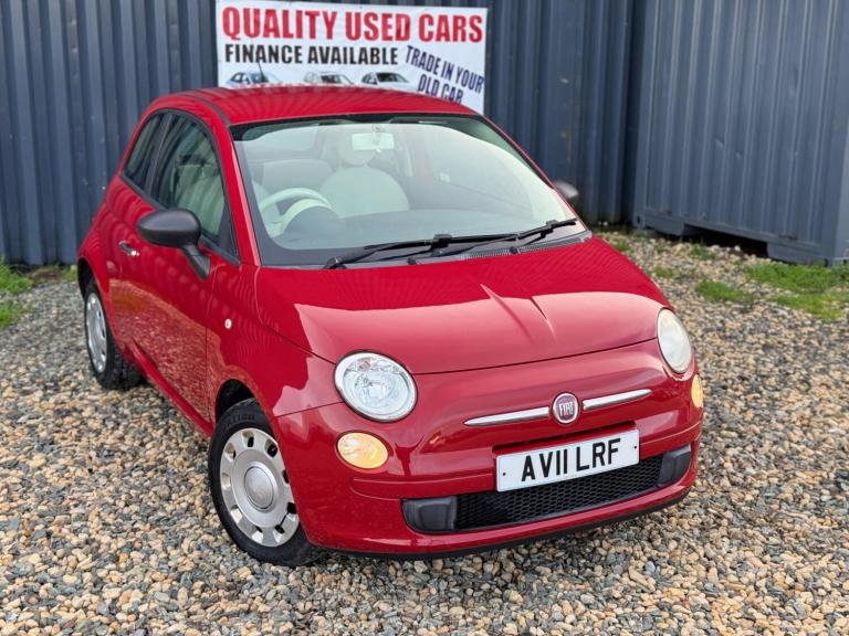 2011 Fiat 500 1.2 Pop 3dr [Start Stop] HATCHBACK PETROL Manual