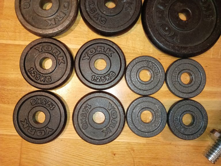 40kg (2*20kg) adjustable cast iron dumbbells / dumbells / weights