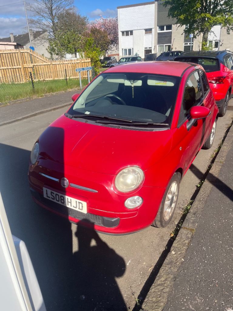 Fiat 500. Cheap car. 