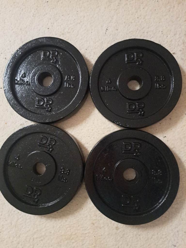 DP weight plates 4x4kg