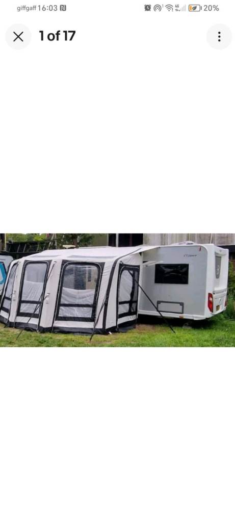Vango tuscany 420 air awning 