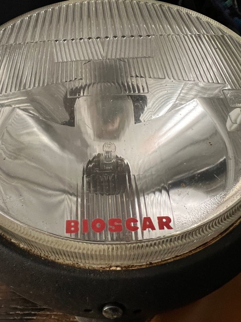 2 Bioscar Cibie halogen spotlights / headlamps 