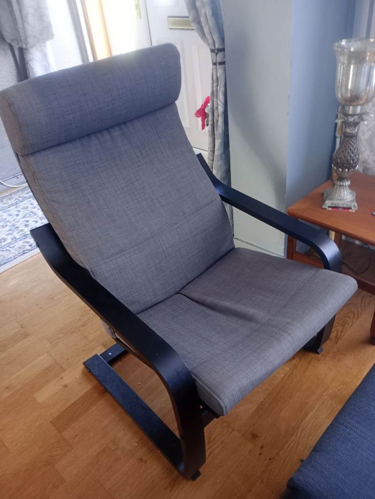 IKEA POANG CHAIR & Stool 