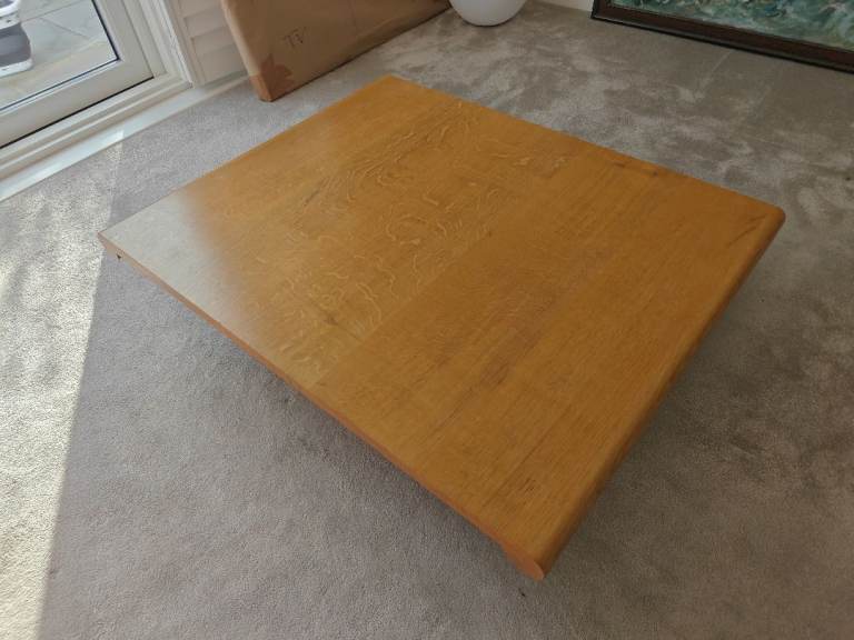Solid Oak Coffee Table