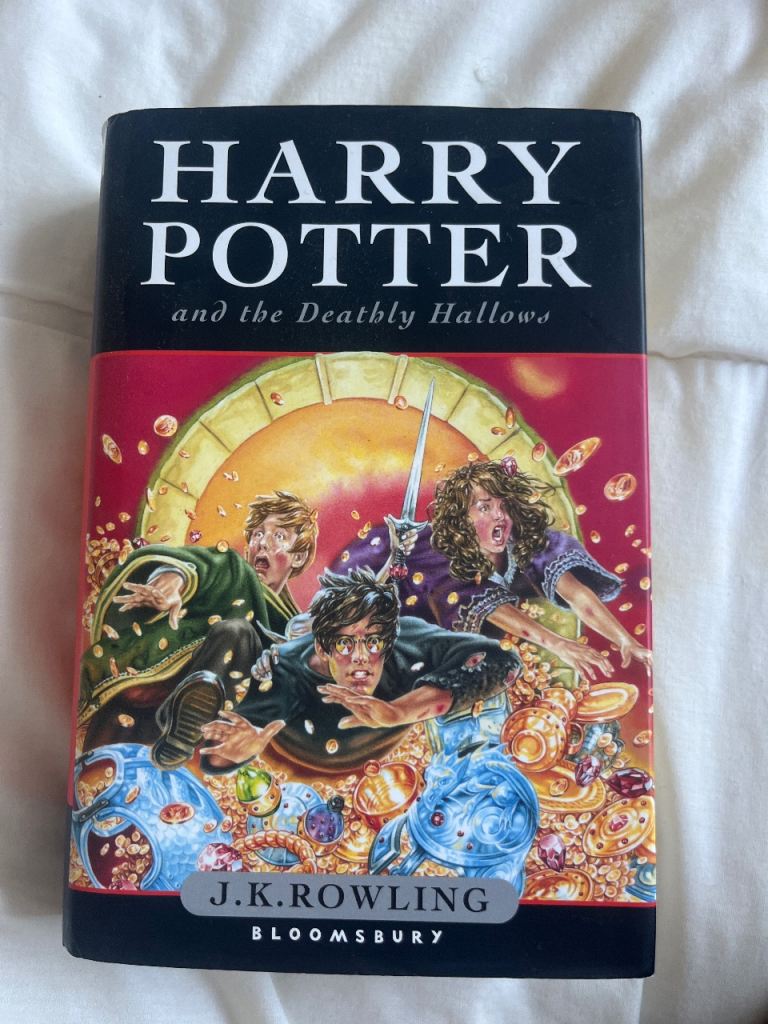 image for Harry Potter and dealthy hallows first edition 