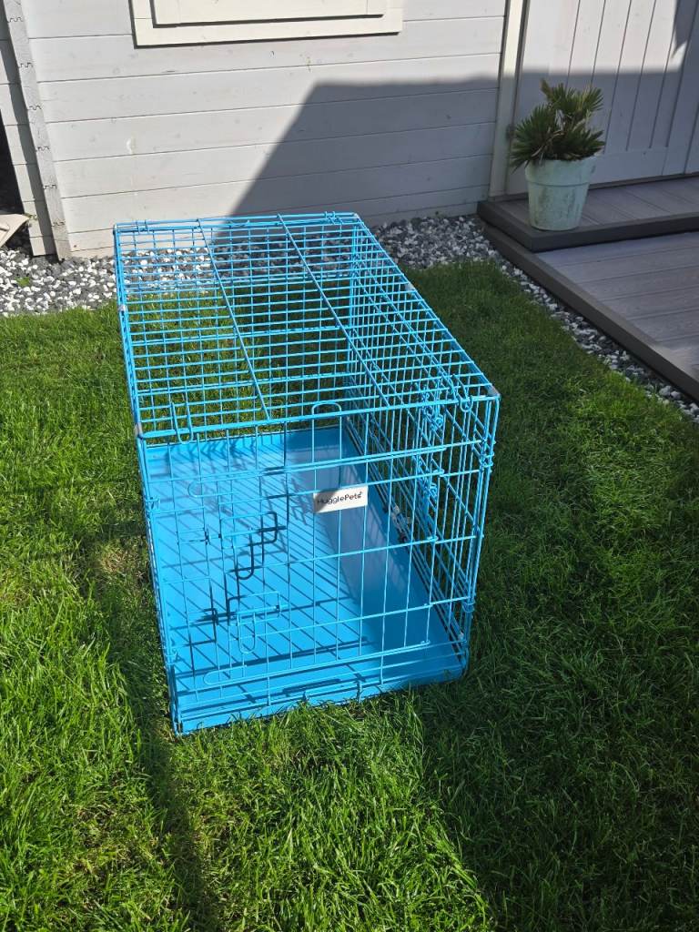 Dog puppy foldable cage