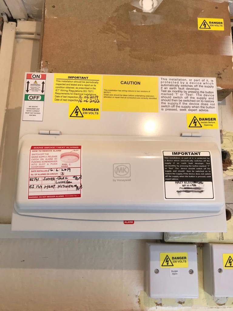 Property renovation and electrical work 