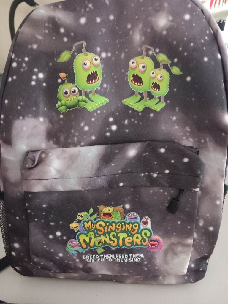 My Singing Monsters Backpack – NEW Multicoloured Kids Bag