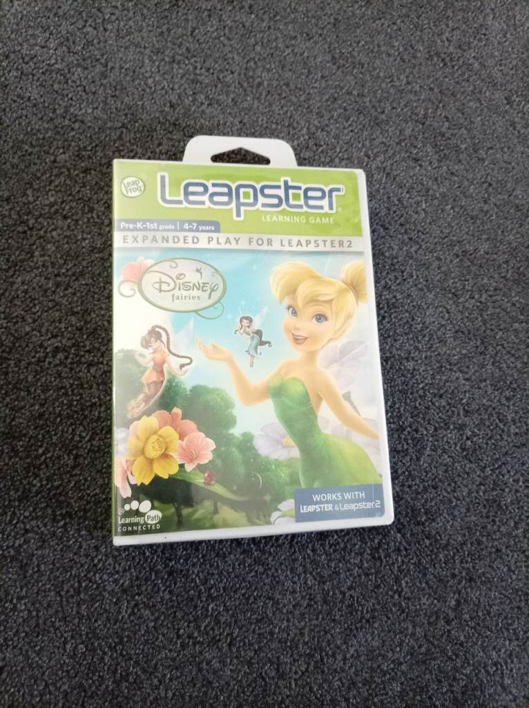 Leap frog leapster Disney fairies game 