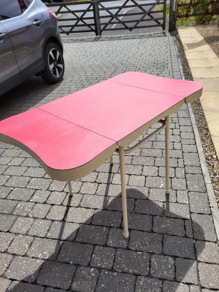 Vintage 1950s Formica Kitchen Table 