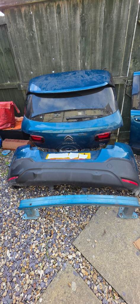 Complete citroen c4 cactus rear end 2018 blue etx onwards 