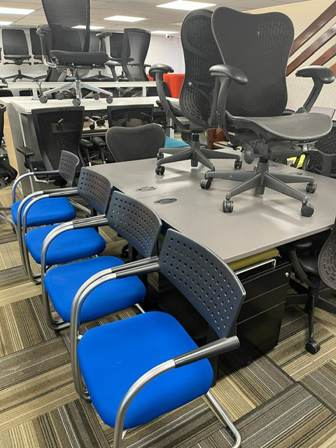 USED OFFICE FURNITURE - REFURBISHED- BISHOPS STORFORD 