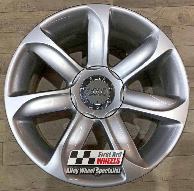 R248S SWAP for Ours AUDI TT MK2 4X 18'' GENUINE 7 SPOKE SILVER REFURBISHED ALLOY WHEELS