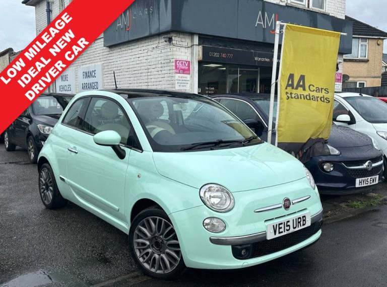 2015 Fiat 500 1.2 Lounge Hatchback 3dr Petrol Manual Euro 6 (s/s) (69 bhp) Hatchback Petrol Manual