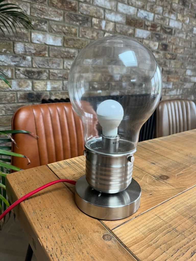 John Lewis retro style light bulb lamp
