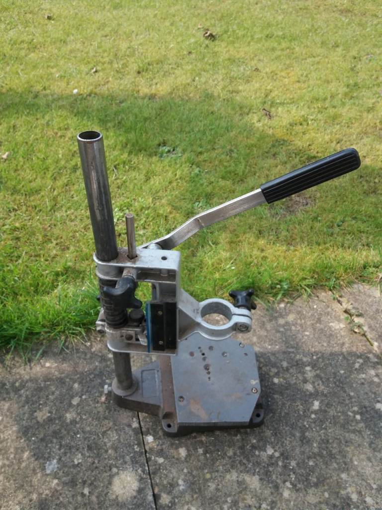 Pedestal Drill - portable stand for hand held drill. 