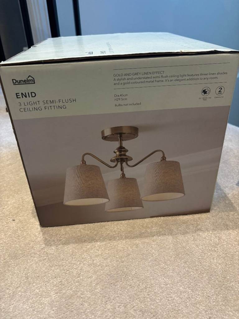 Dunelm Ceiling Three Light Shade 