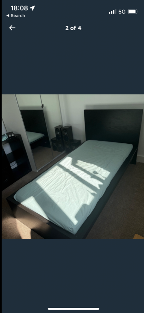 IKEA Malm Bed - Like New