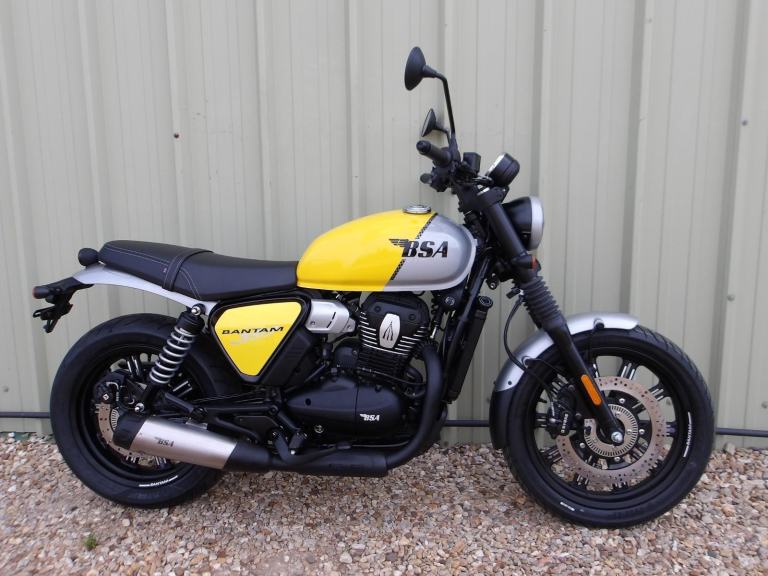 BSA Bantam 350 Brand New 2026, Finished In Victor Yellow * UK Delivery *