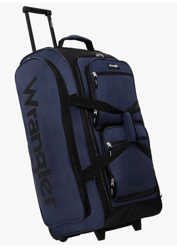 Wrangler rolling duffel  bag