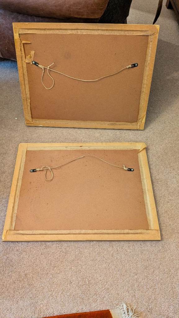 Pair of Frames Tram Prints