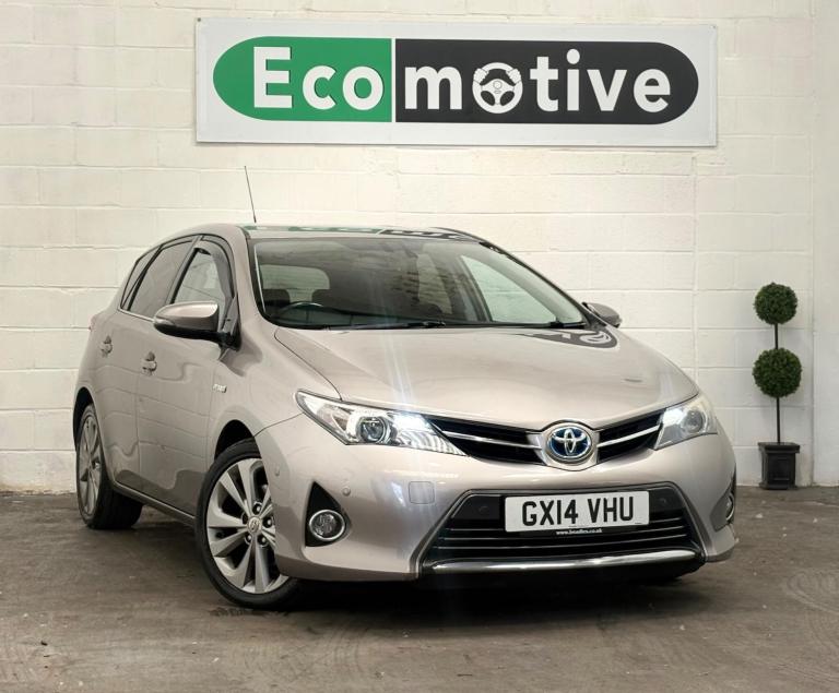 2014 Toyota Auris 1.8 VVT-h Excel CVT Euro 5 (s/s) 5dr HATCHBACK Petrol/Electric Hybrid Automatic