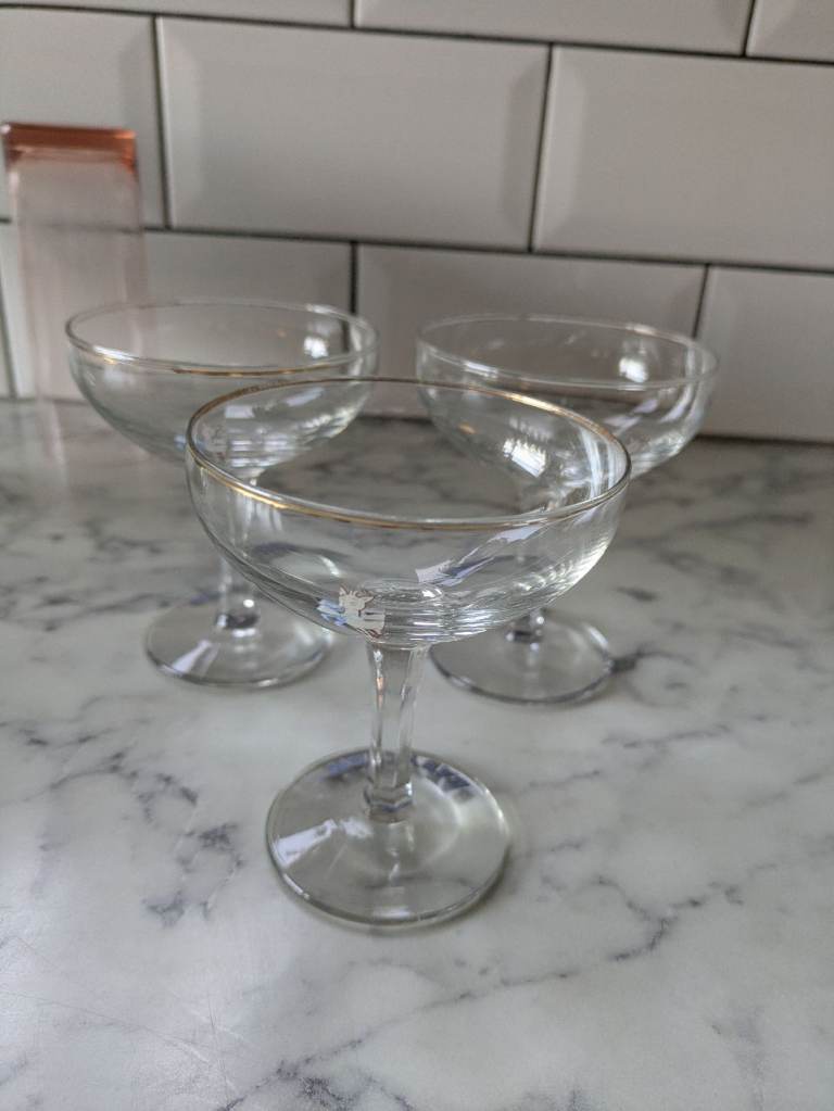 Babycham glasses 