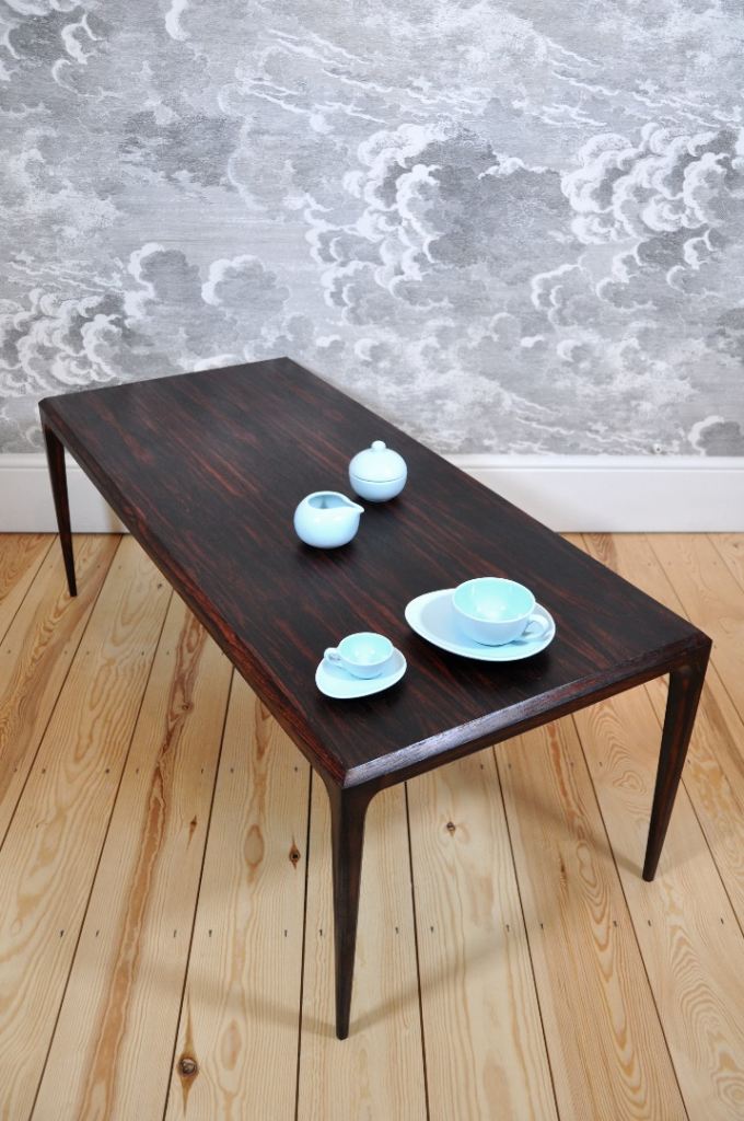 Vintage Retro 60's Mid Century Danish Johannes Andersen Rectangular Rosewood Coffee Table