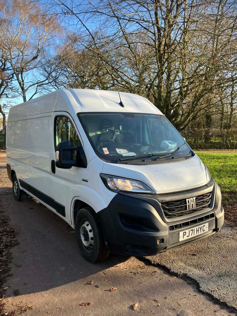 2022 Fiat Ducato 2.2 l3 h2 66k air con 1 owner from new finance available  PANEL VAN Diesel Manual