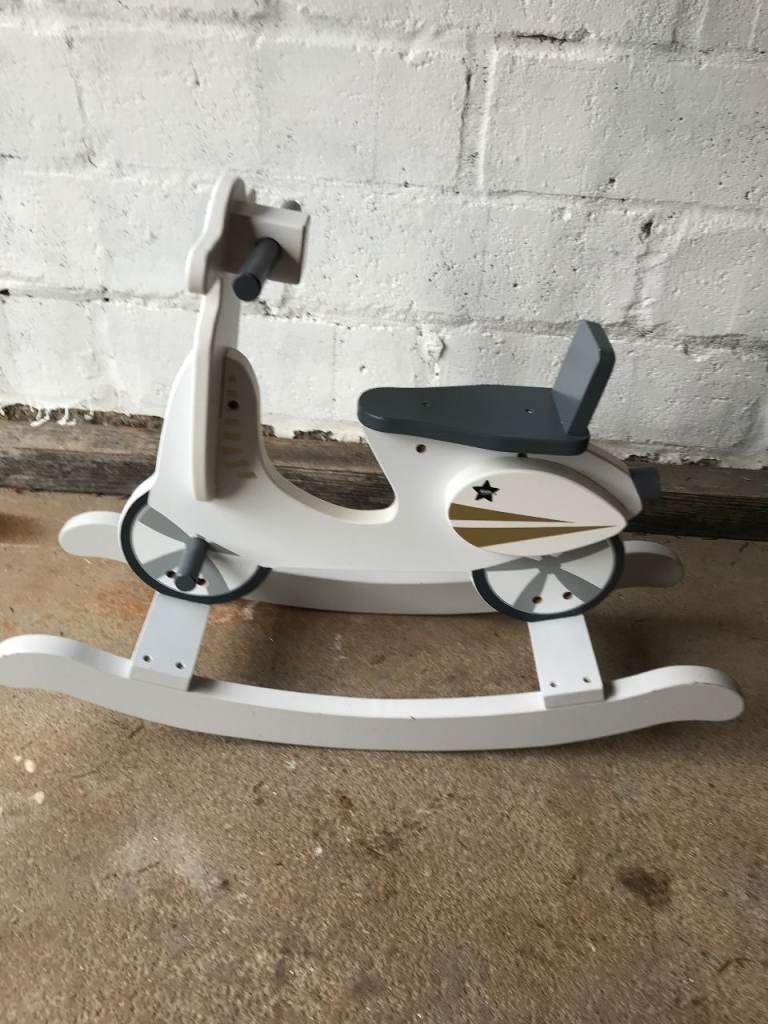 Child's Wooden Rocking Horse Scooter