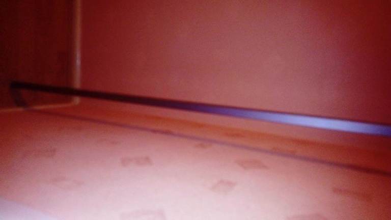 Open wardrobe  poles (walk in wardrobe)