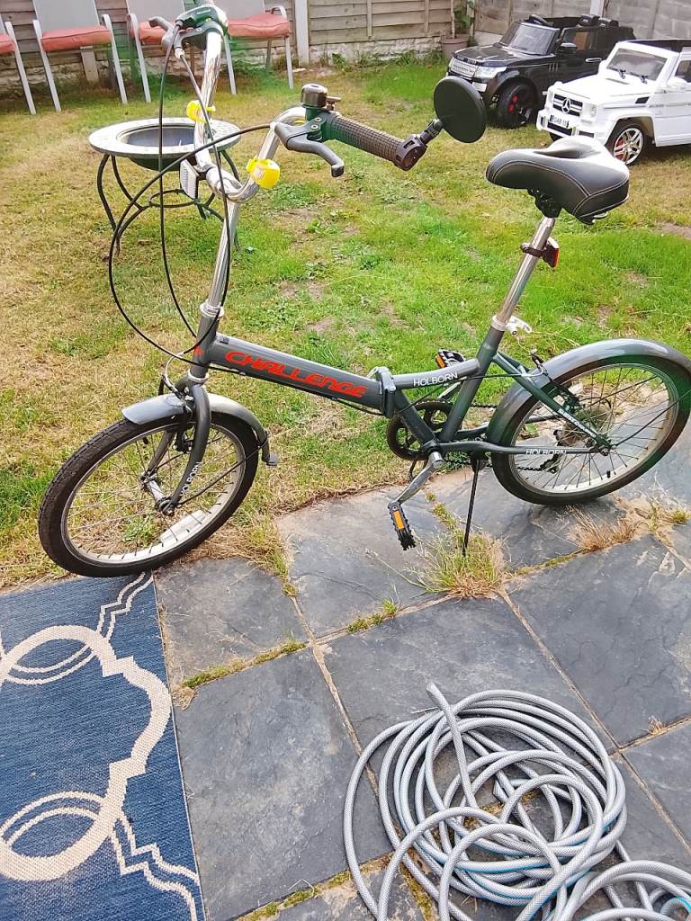 Challenge Holborn 6-Speed Folding Bike – Grey, as new Condition