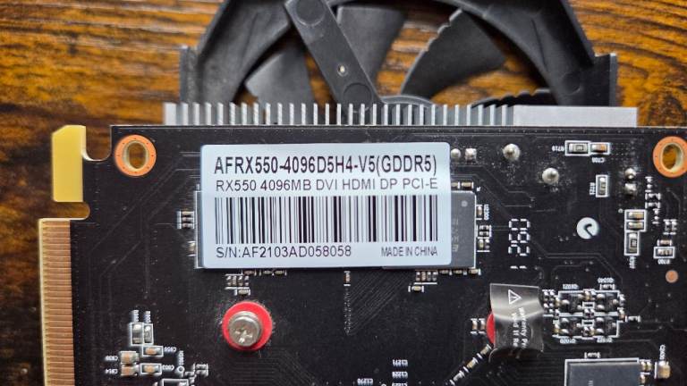AFOX AMD Radeon RX 550 4GB GDDR5 | in South Queensferry, Edinburgh ...