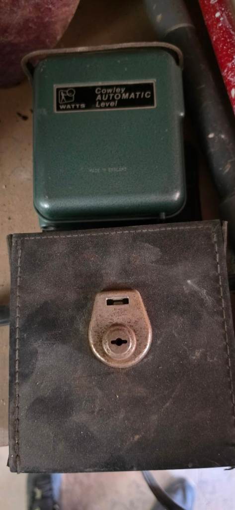 Vintage Comley Automatic Level with Leather Case