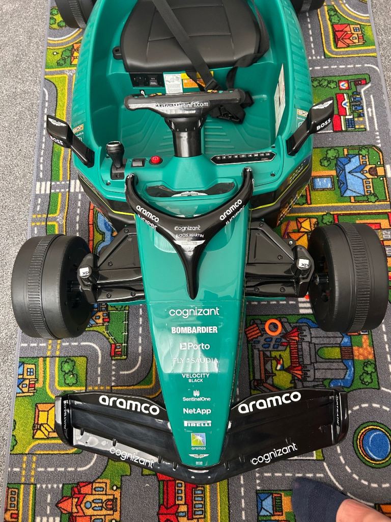 Aston Martin Kids F1 Ride on electric car