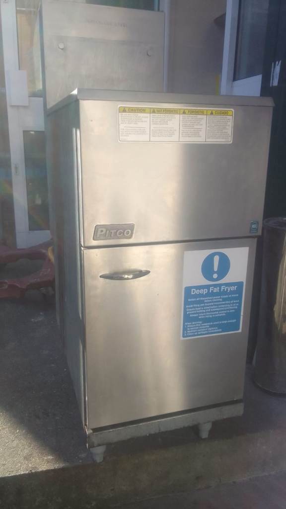 Catering equipment commercial gas Pitco fryers trailer restaurant kitchen items 