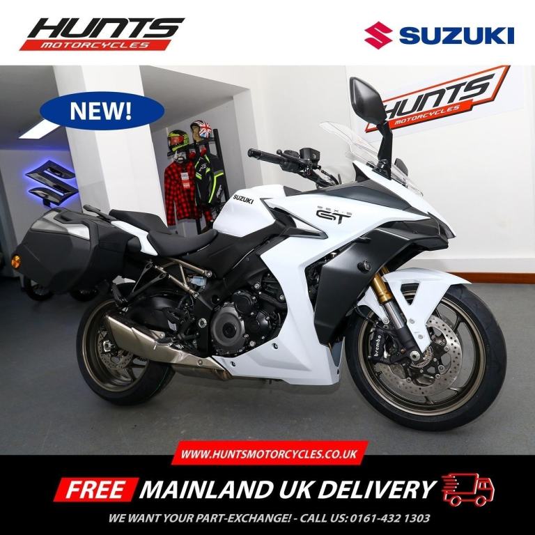 NEW Suzuki GSX-S1000GT+. Pearl White. £11,999 On The Road (No Added Fees!)