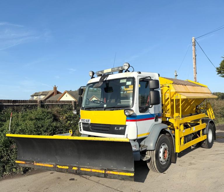 2013 DAF LF55.220 ECON GRITTER BODY SNOW PLOUGH BEACONS 18T MANUAL 36,000 MILES