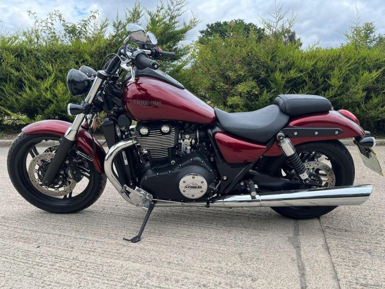 2016 16 TRIUMPH THUNDERBIRD STORM 1700 ABS CLASSIC CRUISER TOURER - 2306 MILES 
