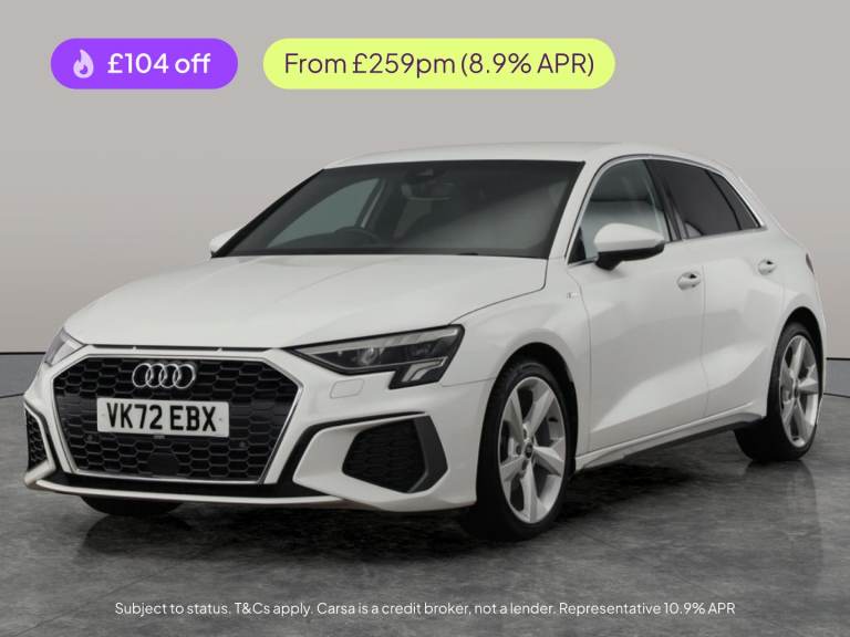 2022 Audi A3 30 TFSI S Line 5dr HATCHBACK PETROL Manual