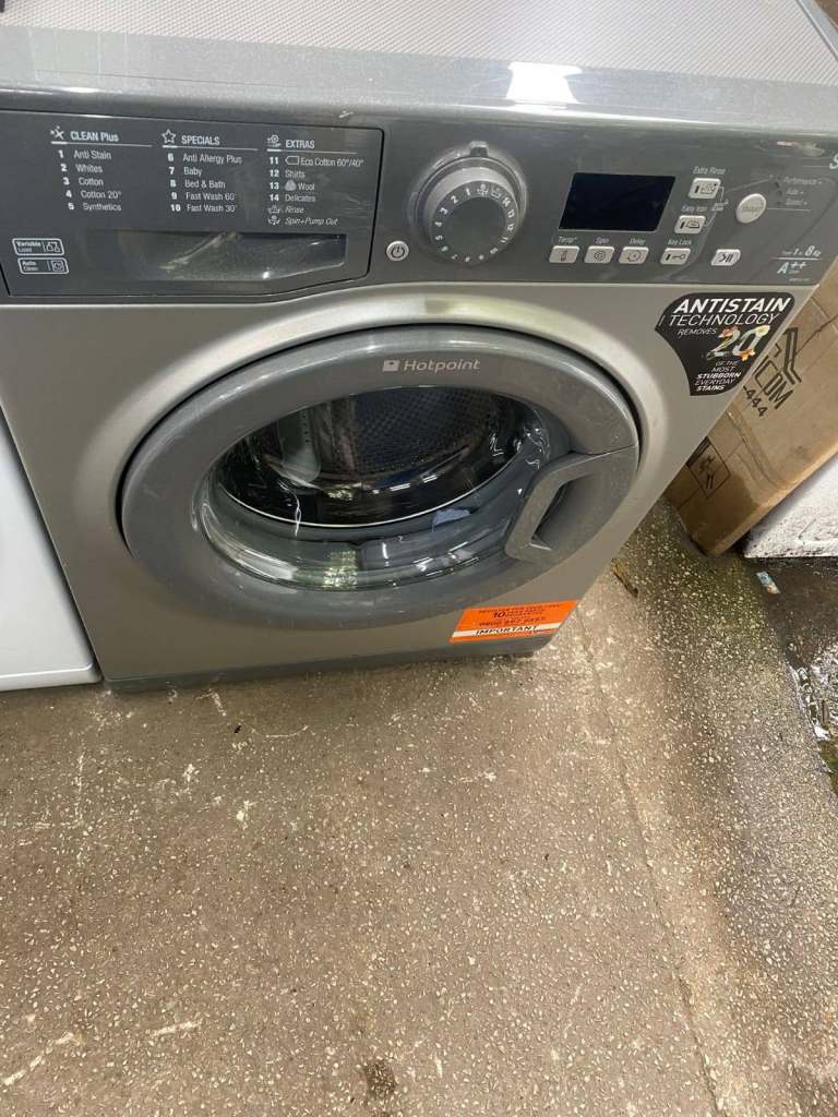 Hotpoint Grey Washing Machine - Good Condition