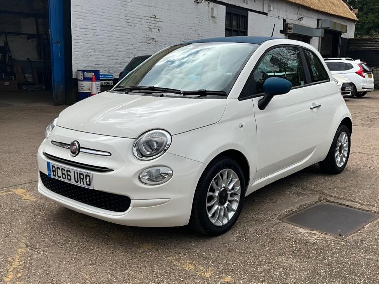 2017 Fiat 500 1.2 Pop Star 3dr HATCHBACK Petrol Manual