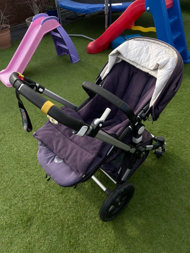Navy Bugaboo Cameleon 3 pram full set
