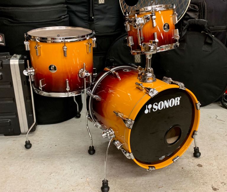 Sonor 3007 Maple Jungle / Safari 3pc Kit VVGC